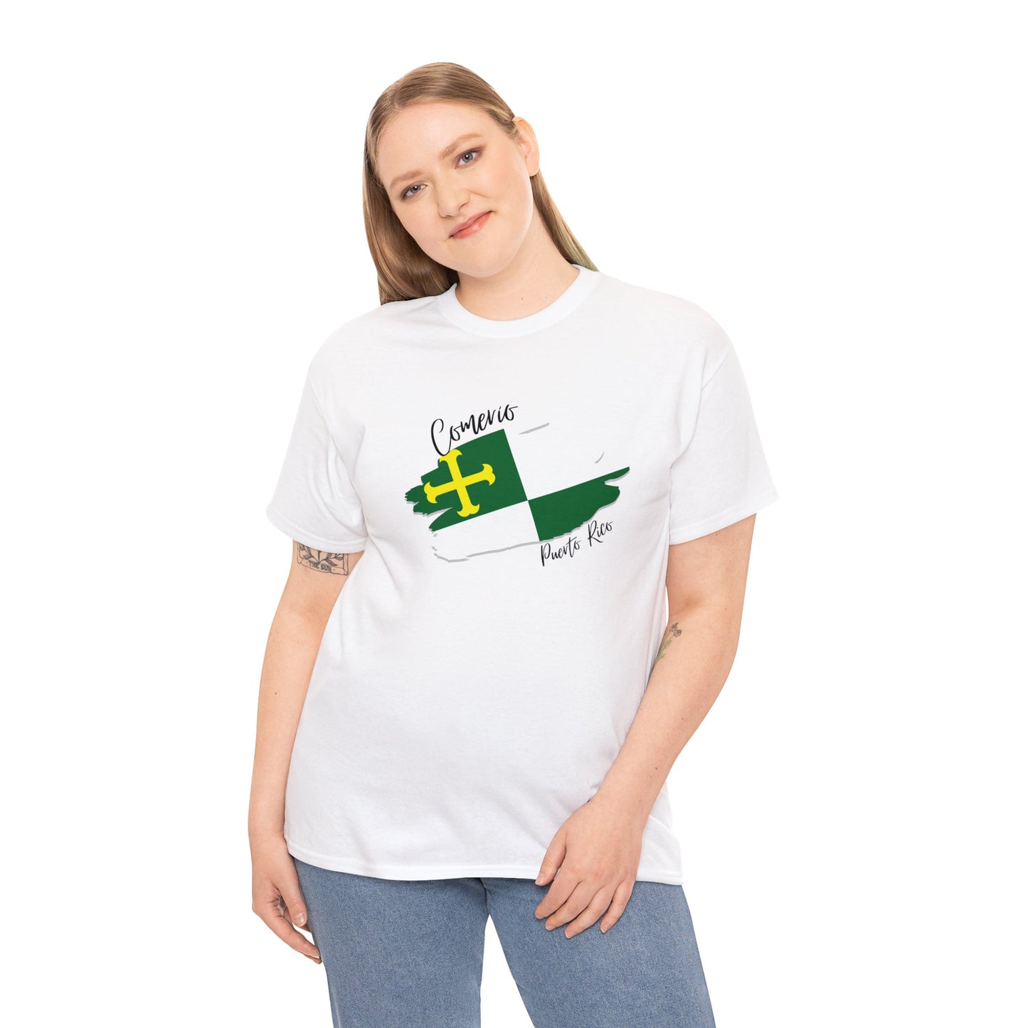 Comerío/ Pueblos de Puerto Rico/ Bandera/ Boricua/Camisas/ T shirt