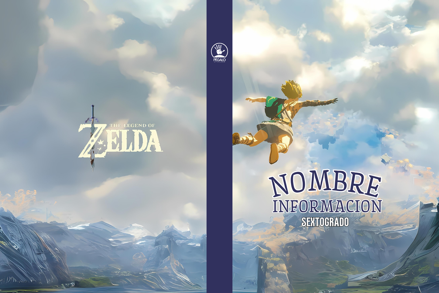 Forros Libretas Zelda