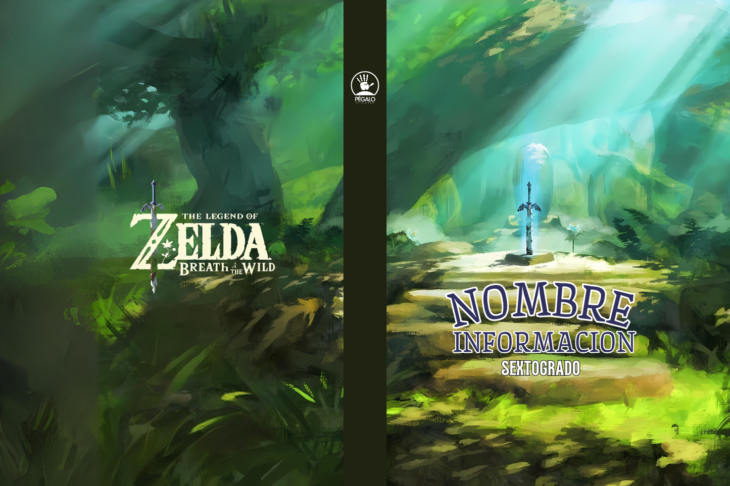 Forros Libretas Zelda