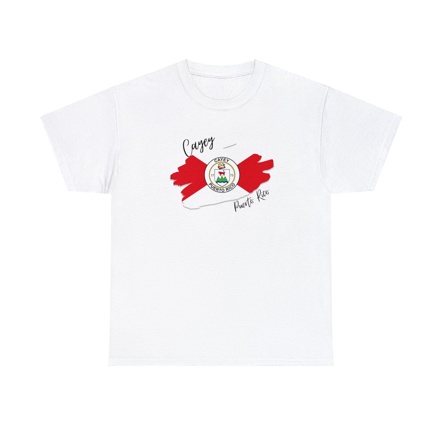 Cayey/ Pueblos de Puerto Rico/ Bandera/ Boricua/Camisas/ T shirt