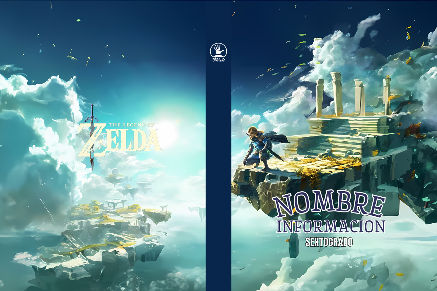 Forros Libretas Zelda