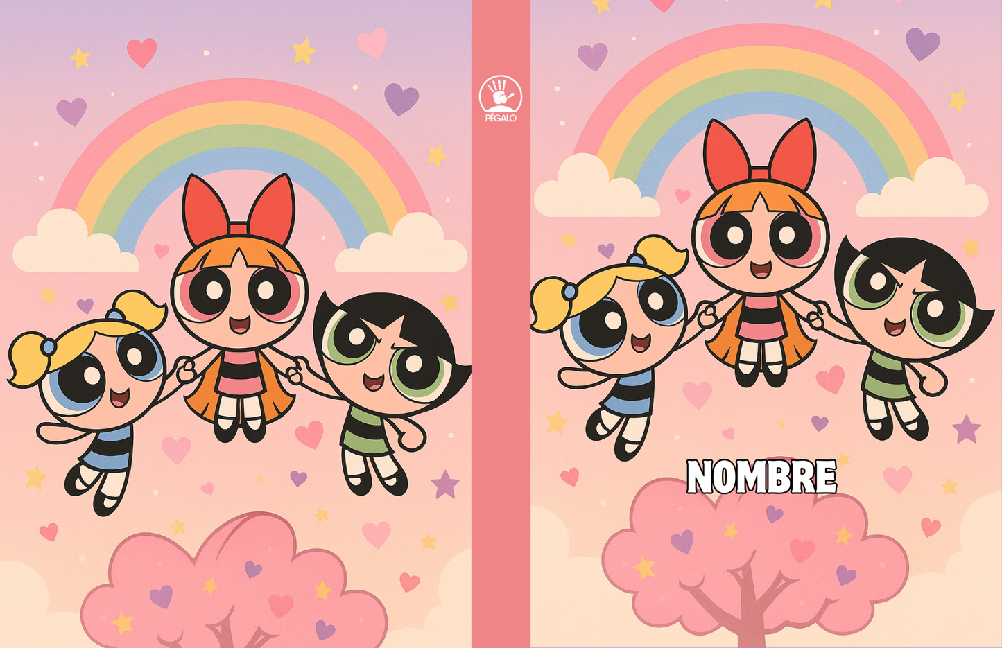 Forros Libretas Power Puff