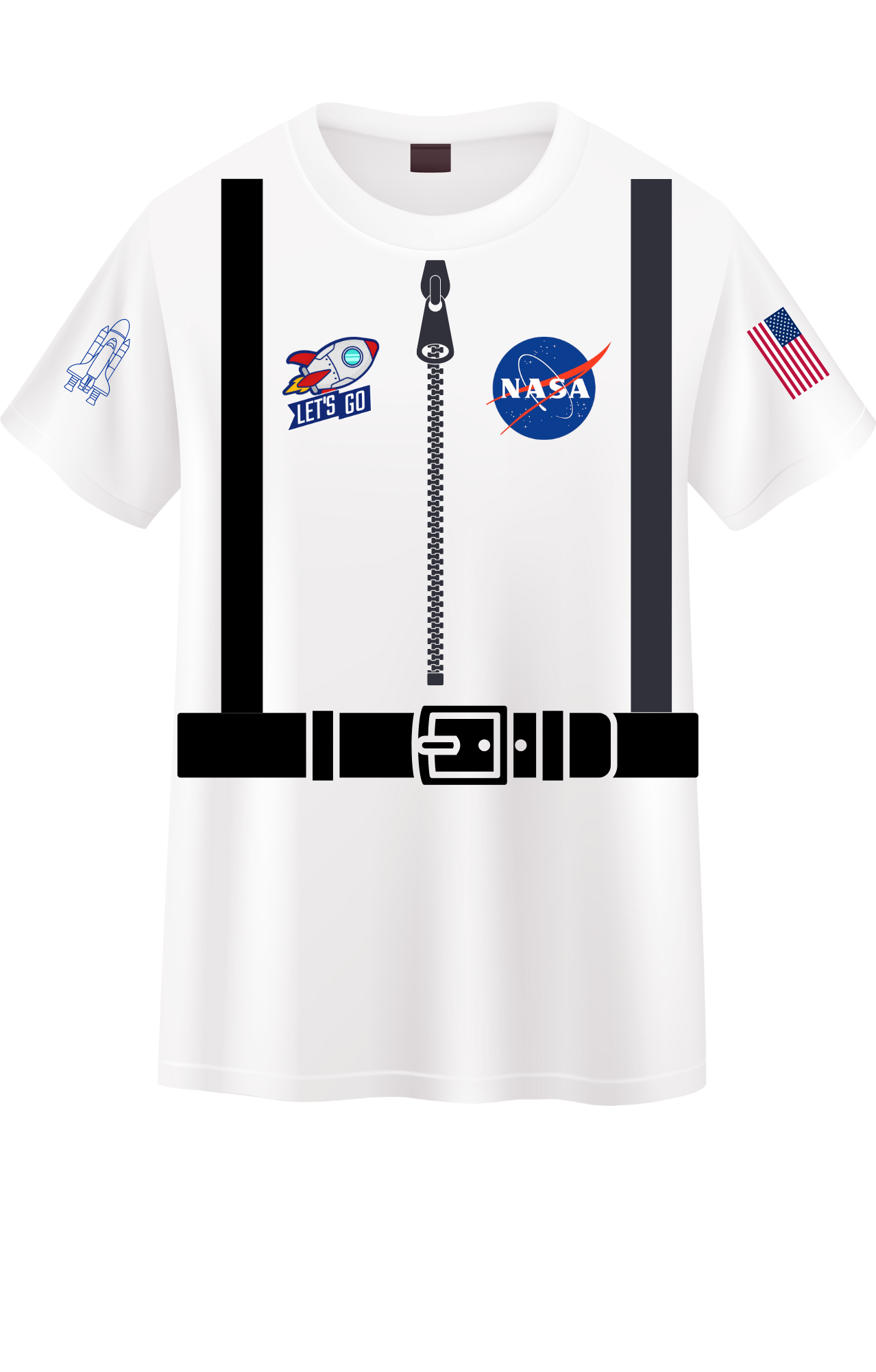 Tshirt Profesiones: Astronauta
