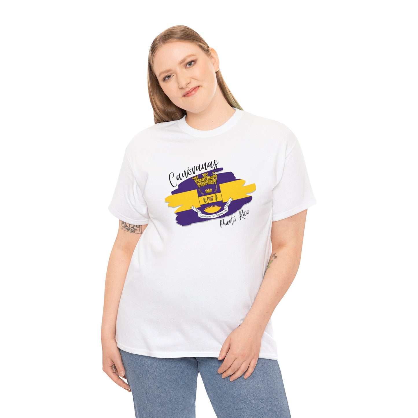 Canóvanas/ Pueblos de Puerto Rico/ Bandera/ Boricua/Camisas/ T shirt