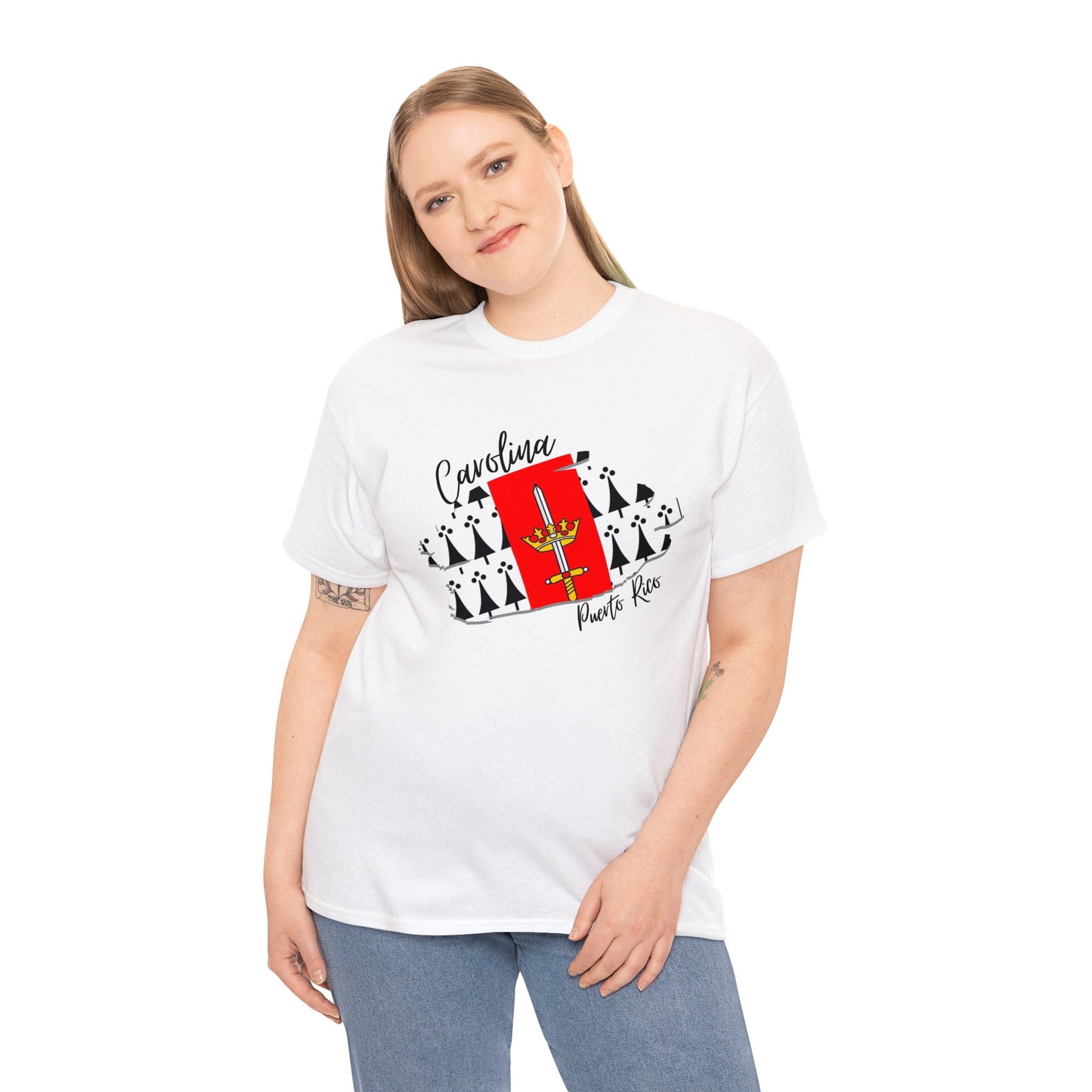 Carolina/Pueblos de Puerto Rico/ Bandera/ Boricua/Camisas/ T shirt