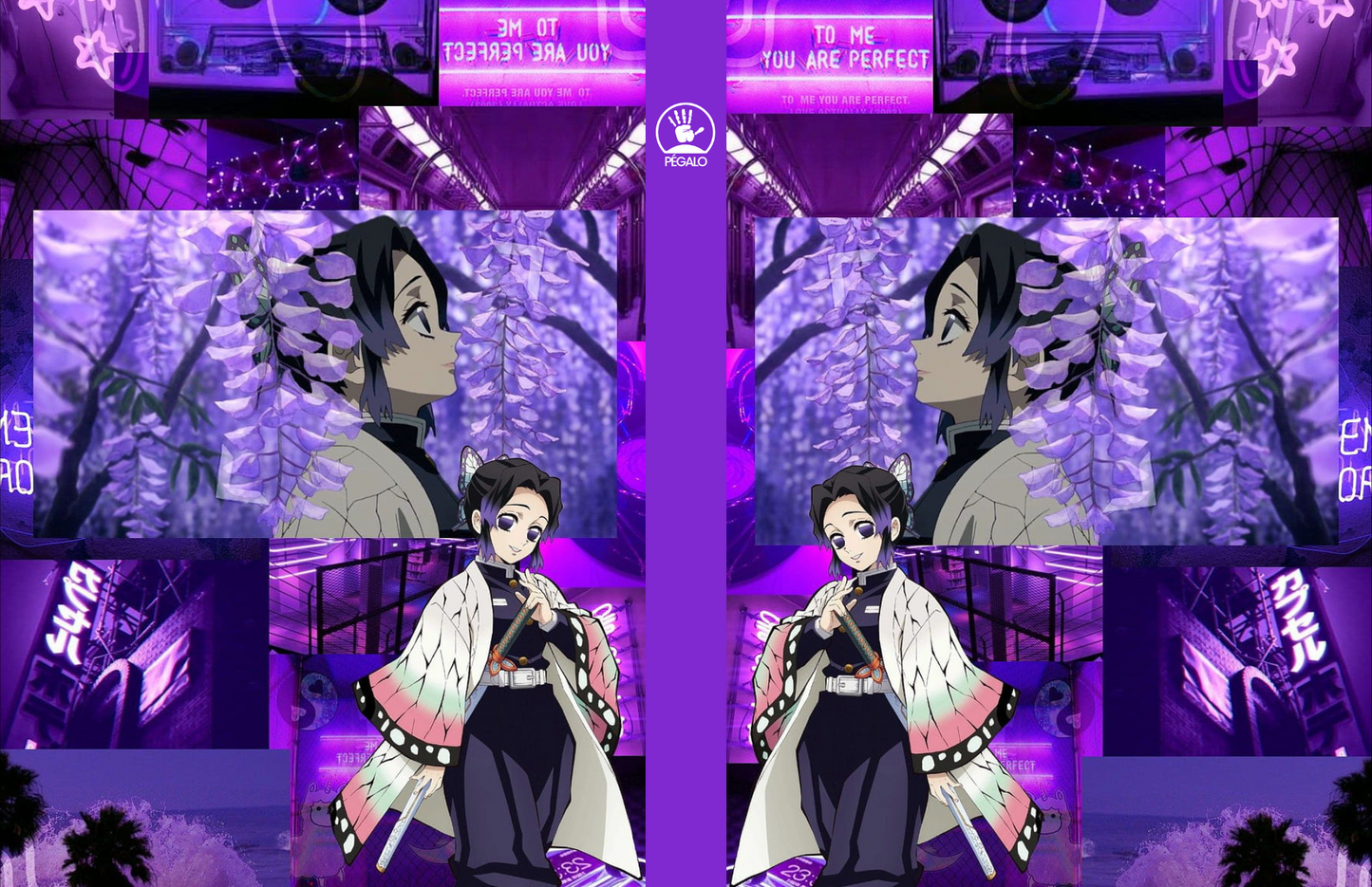 Forros Libretas Demon slayer Girls
