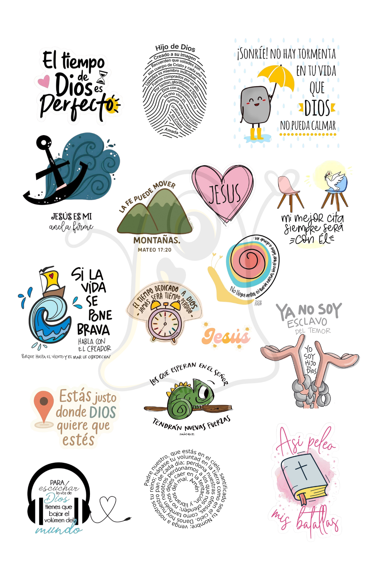 Stickers coleccionables