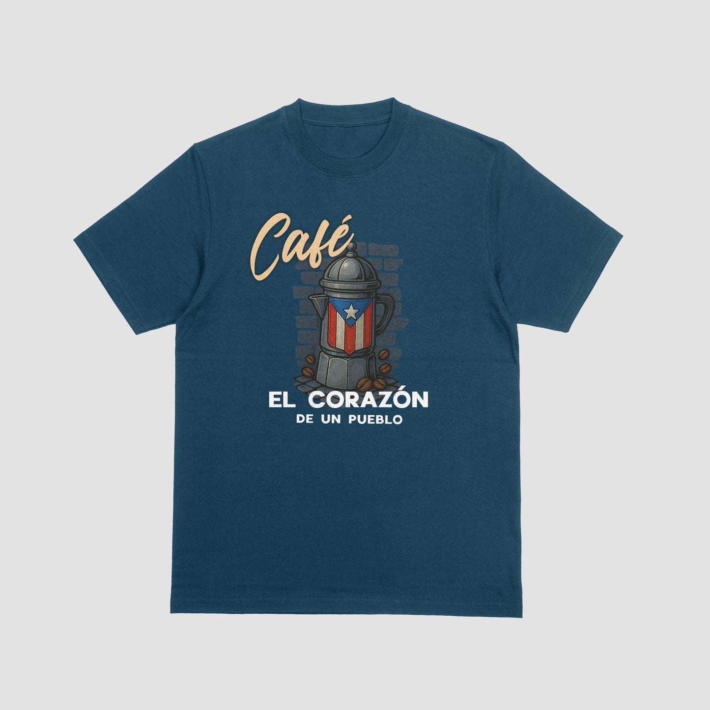 Camisa Puerto Rico Greca de Café