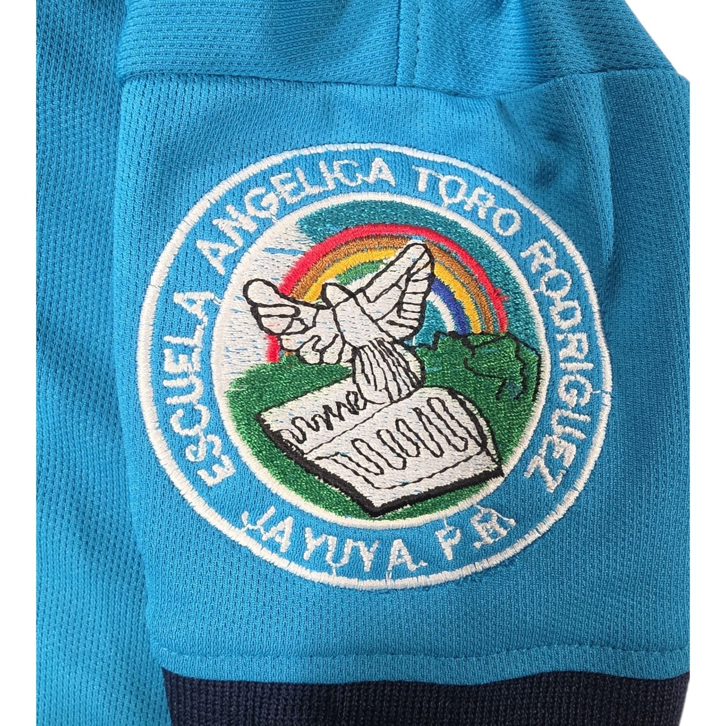 Polo Angelica Toro Azul Turquesa