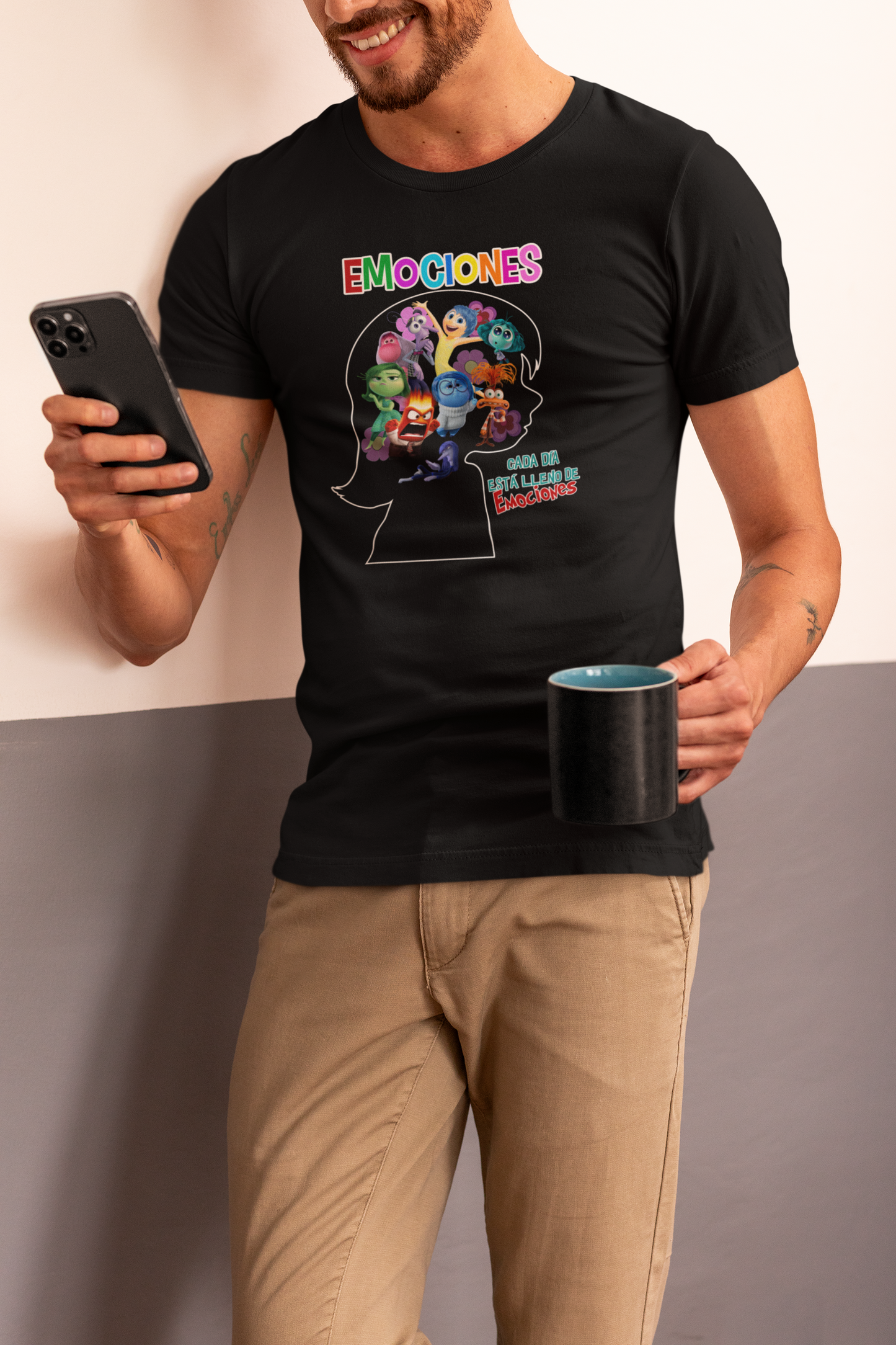 Intensamente (Inside Out) Camisa Emociones