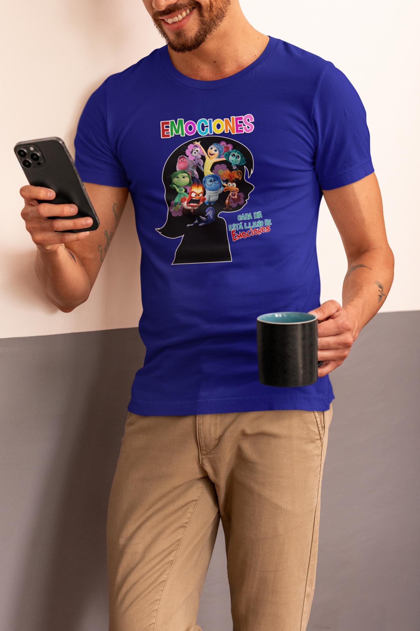 Intensamente (Inside Out) Camisa Emociones