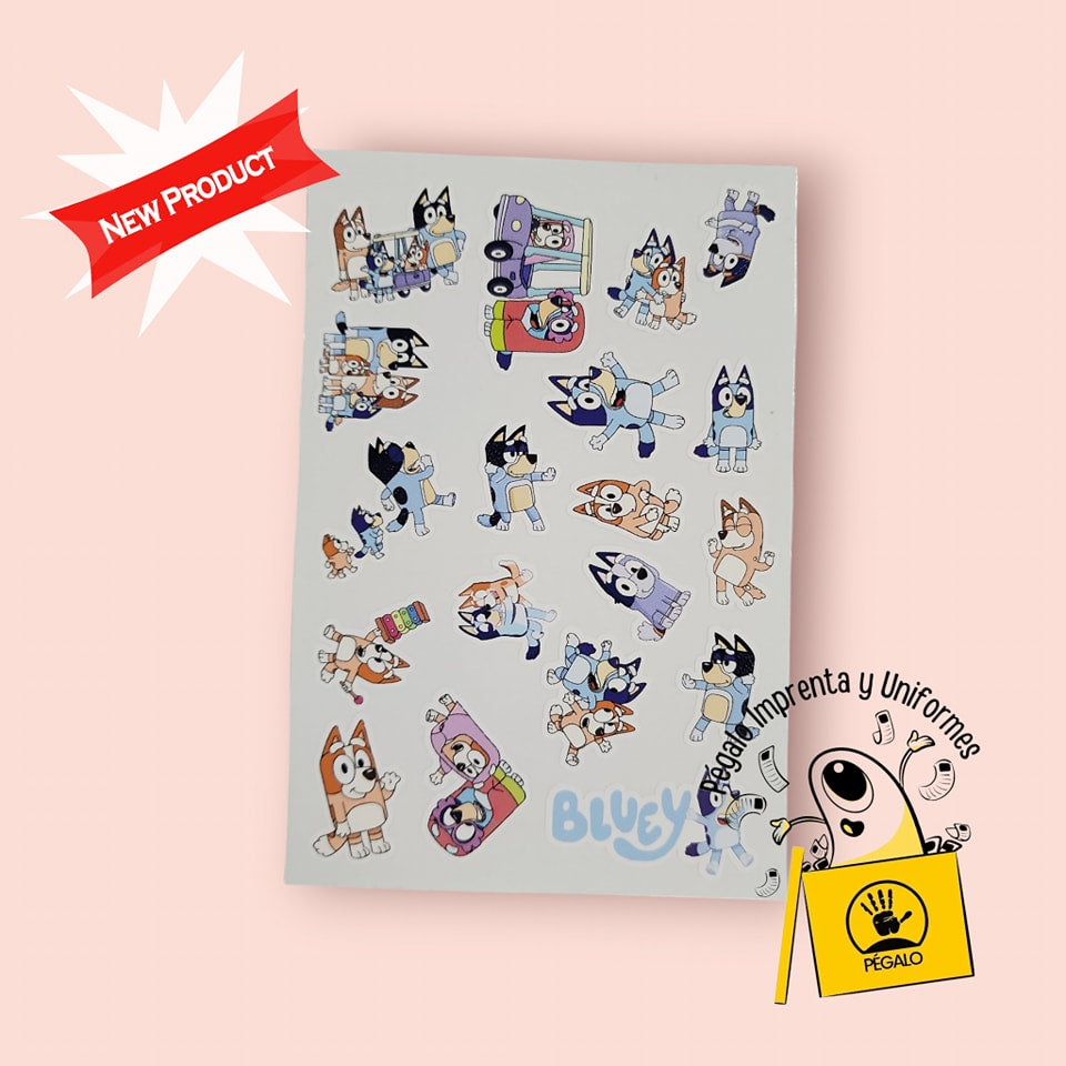 Stickers Bluey