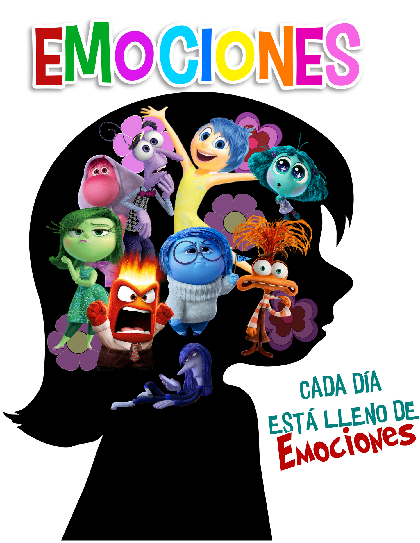 Intensamente (Inside Out) Camisa Emociones
