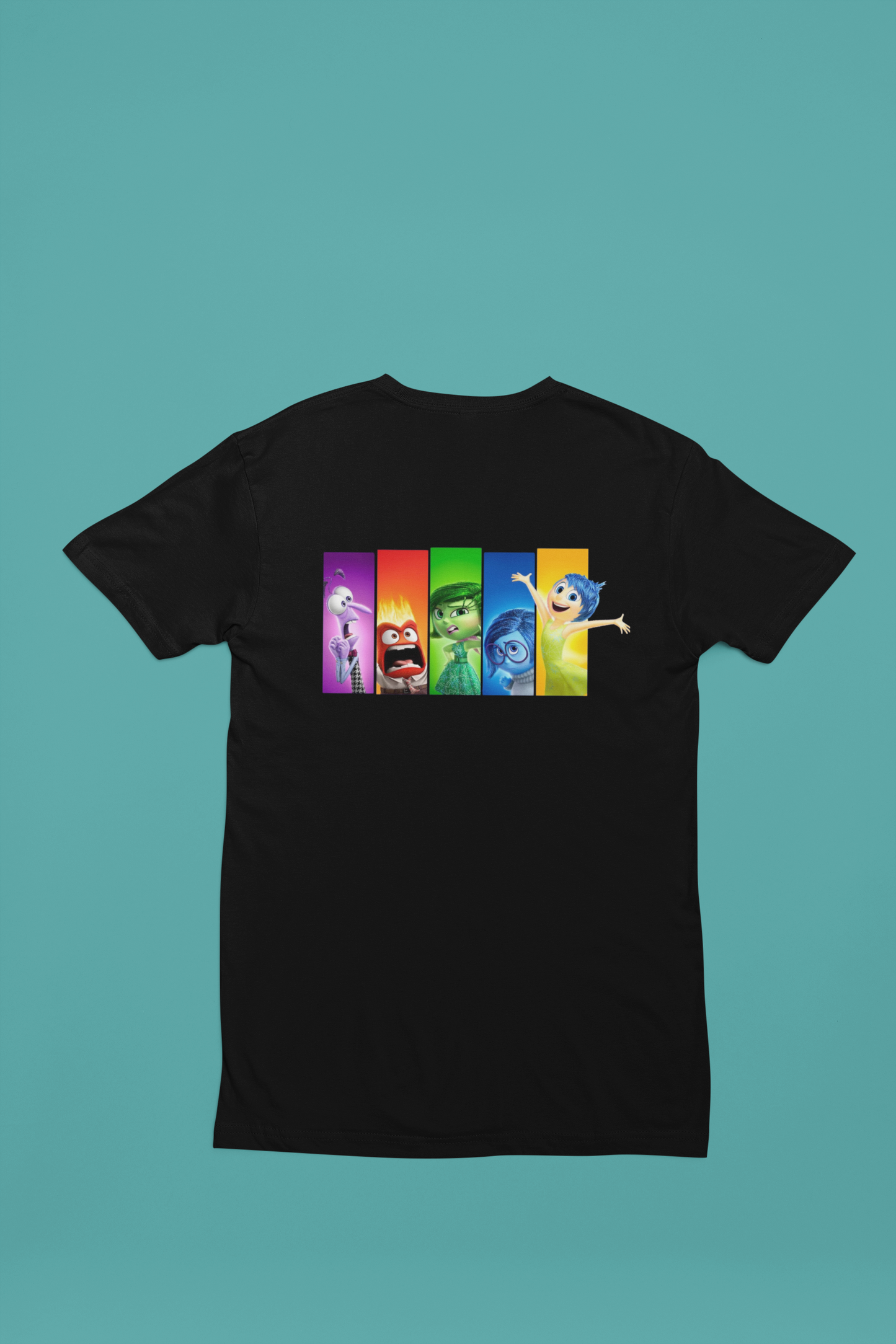 Camisa Intensamente Personajes Principales