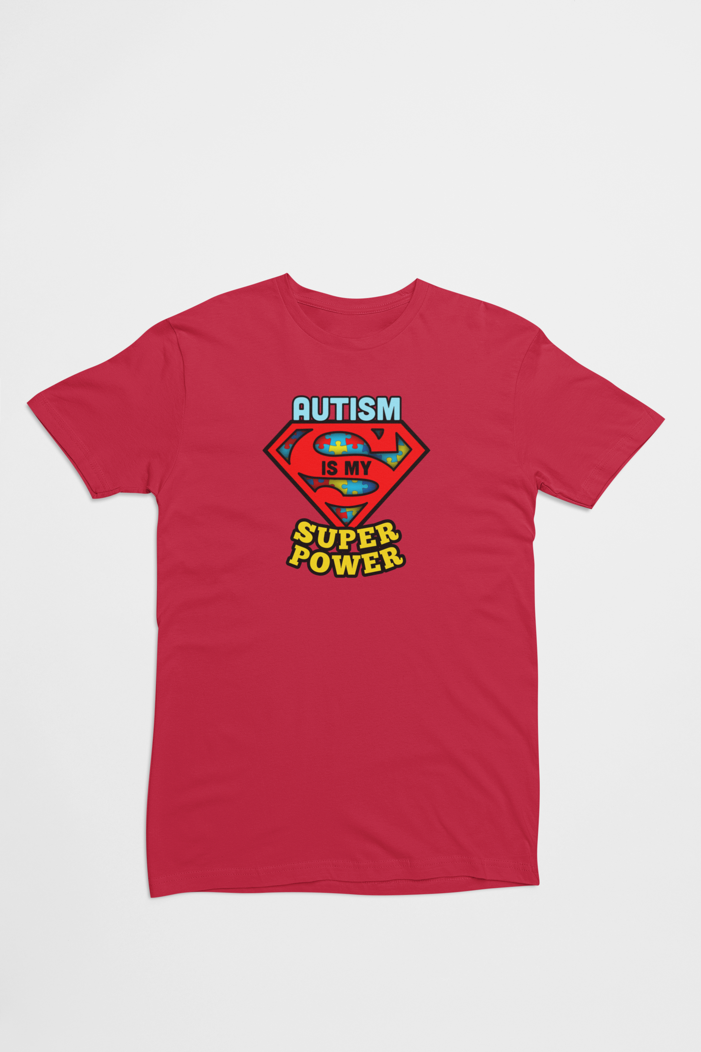 Camisa Autismo Superpoder/Super Heroe