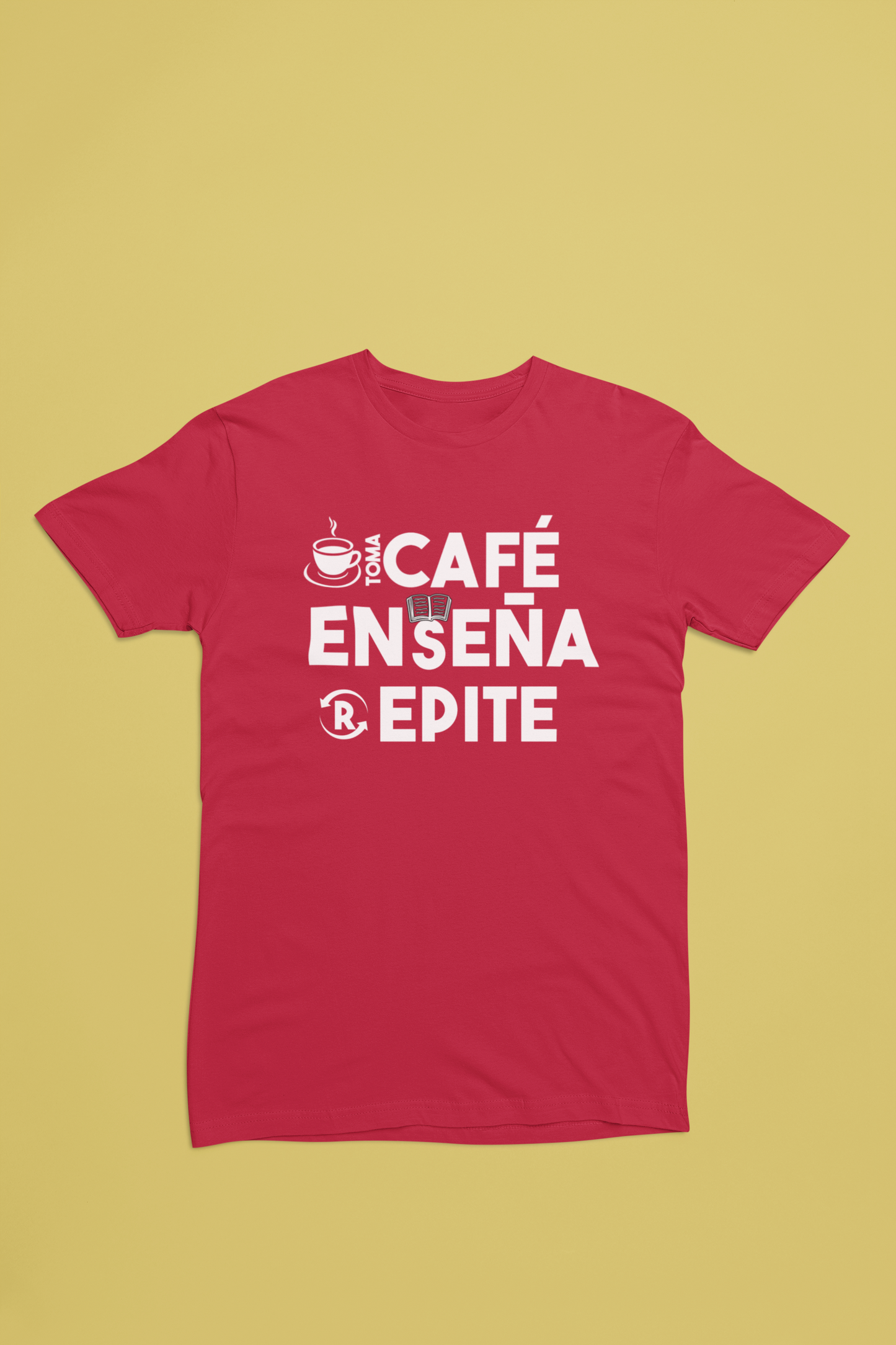 Camisas para Maestros/ Educadores Toma Café