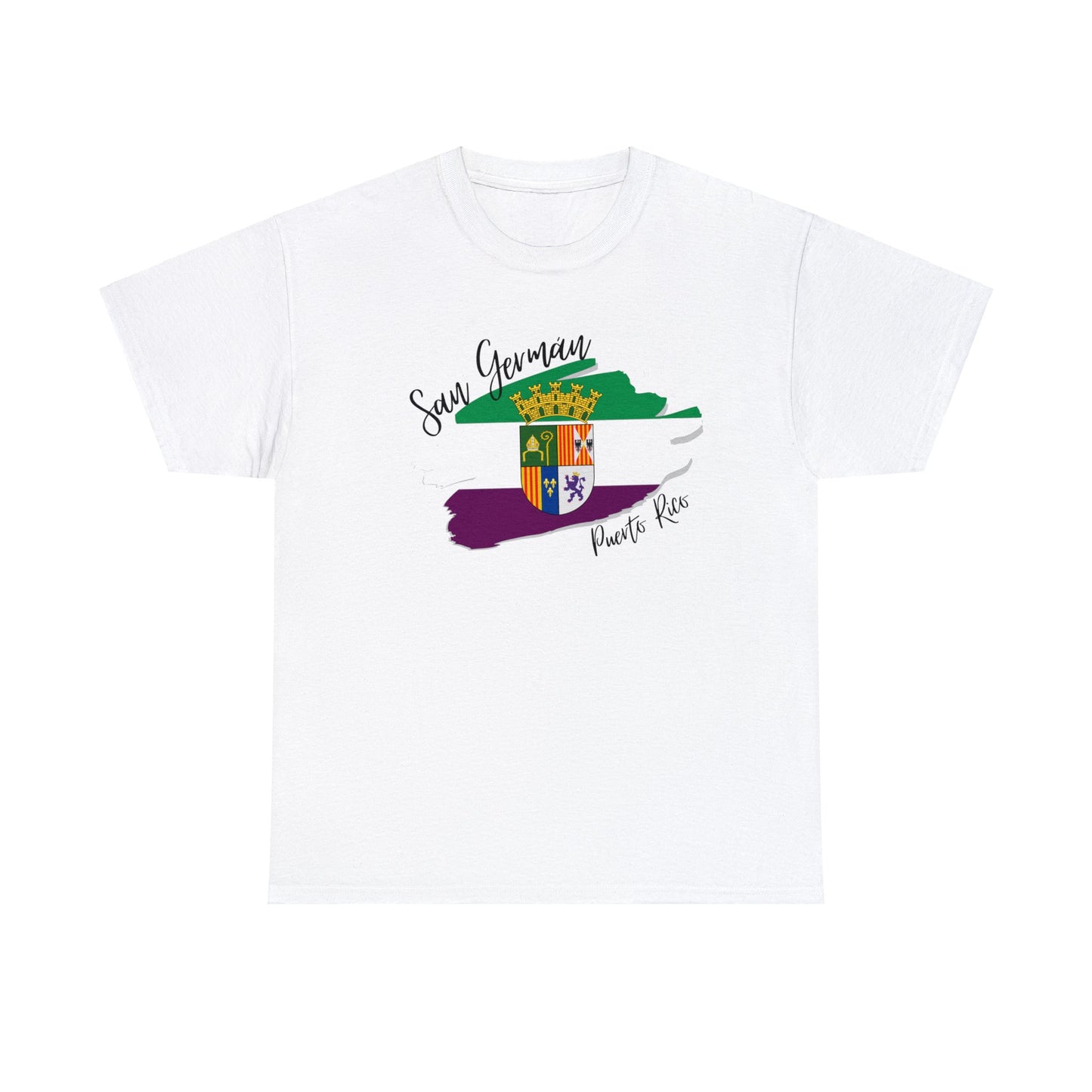 San Germán /Pueblos de Puerto Rico/ Bandera/ Boricua/Camisas/ T shirt