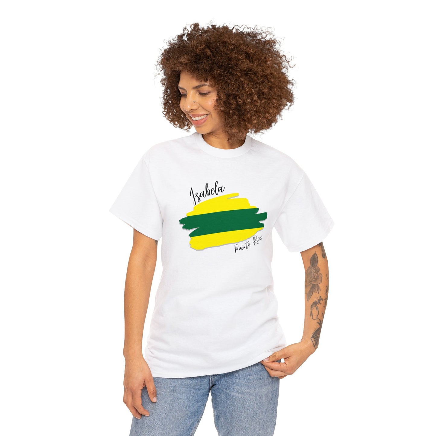 Isabela/Pueblos de Puerto Rico/ Bandera/ Boricua/Camisas/ T shirt