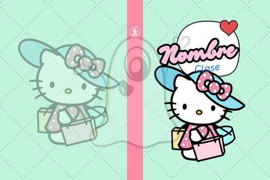 Forros Libretas Hello Kitty