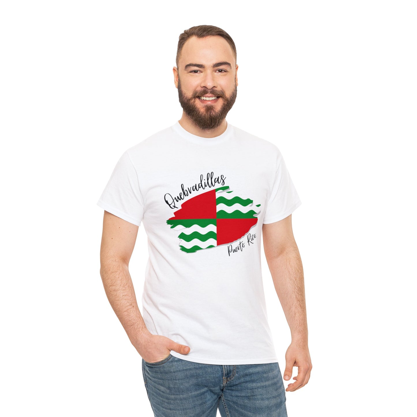 Quebradillas/ Pueblos de Puerto Rico/ Bandera/ Boricua/Camisas/ T shirt