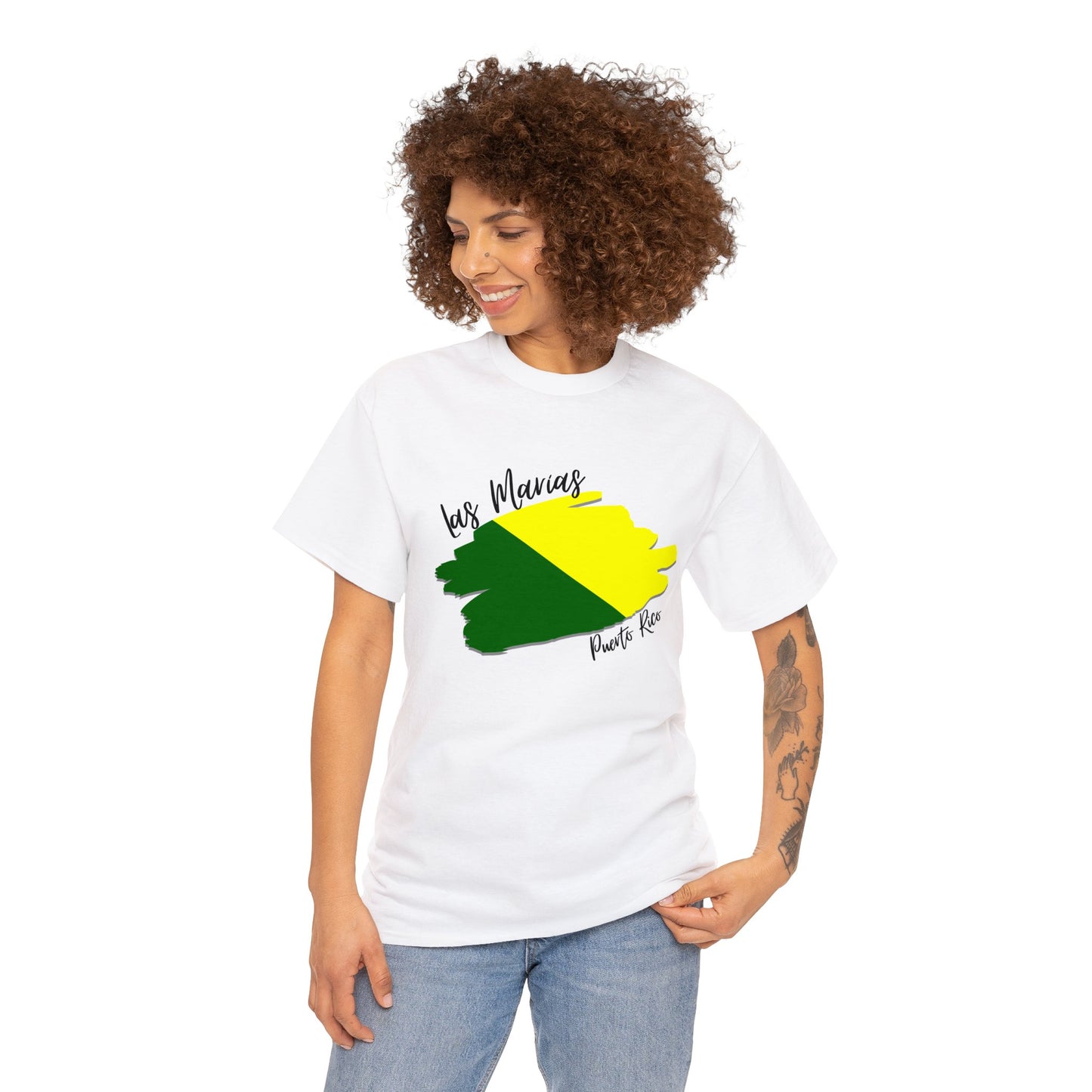 Las Marías/ Pueblos de Puerto Rico/ Bandera/ Boricua/Camisas/ T shirt