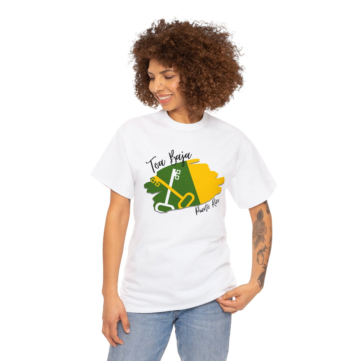 Toa Baja/ Pueblos de Puerto Rico/ Bandera/ Boricua/Camisas/ T shirt