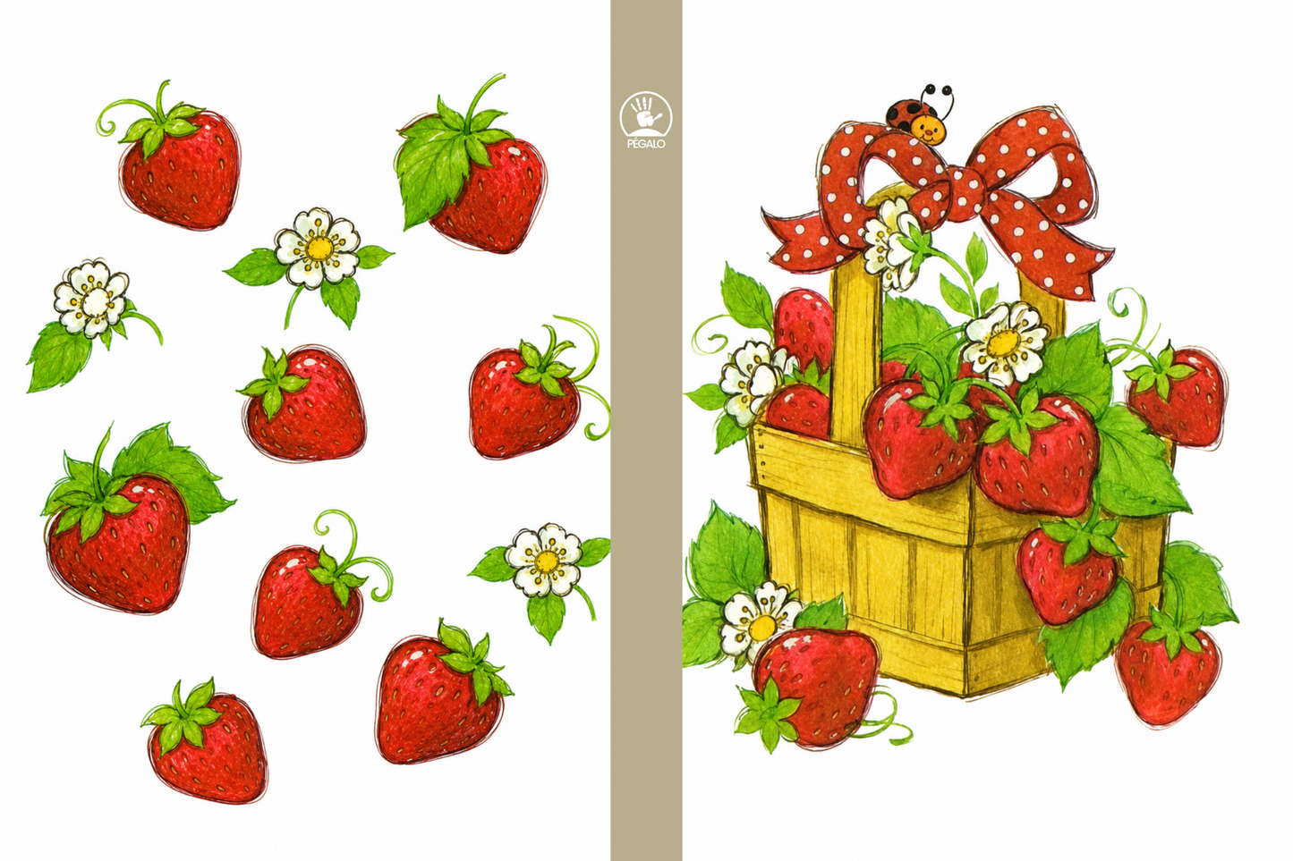Forros Strawberry Shortcake