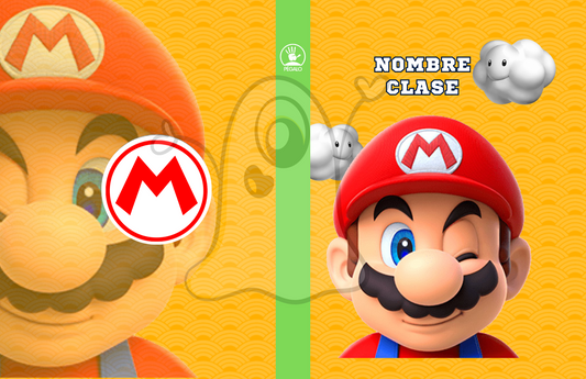 Forros Libretas Mario Bros