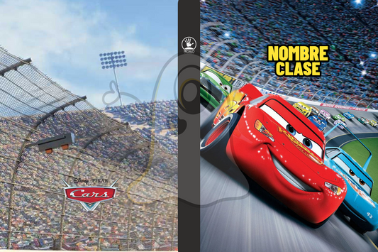 Forros Libretas Cars Disney