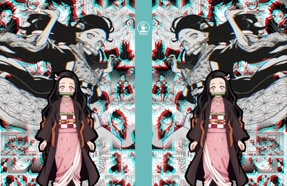 Forros Libretas Demon slayer Girls