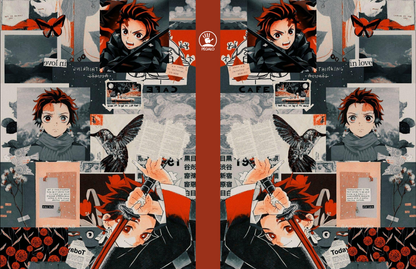 Forros Libretas Demon slayer Girls