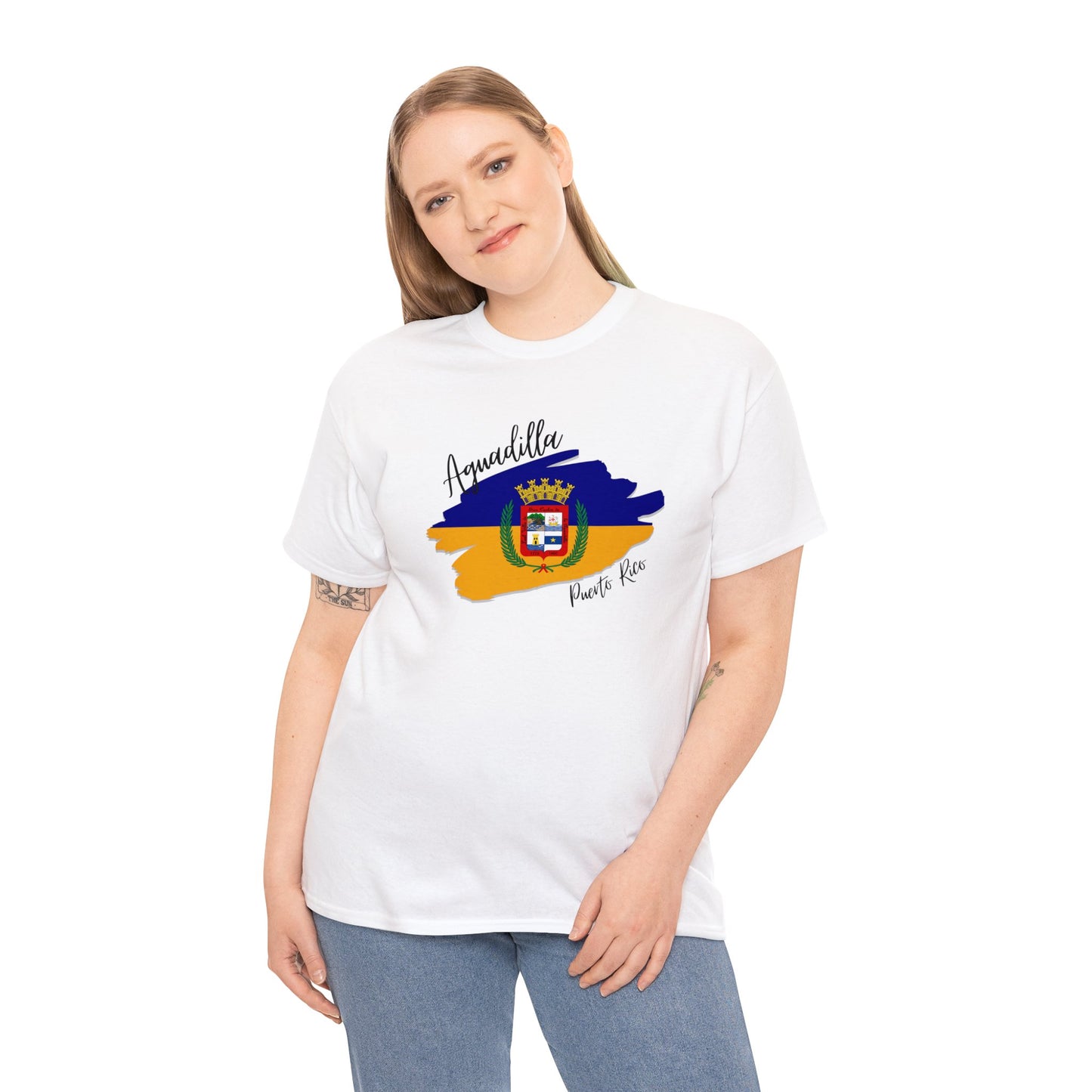 Aguadilla/ Pueblos de Puerto Rico/ Bandera/ Boricua/Camisas/ T shirt