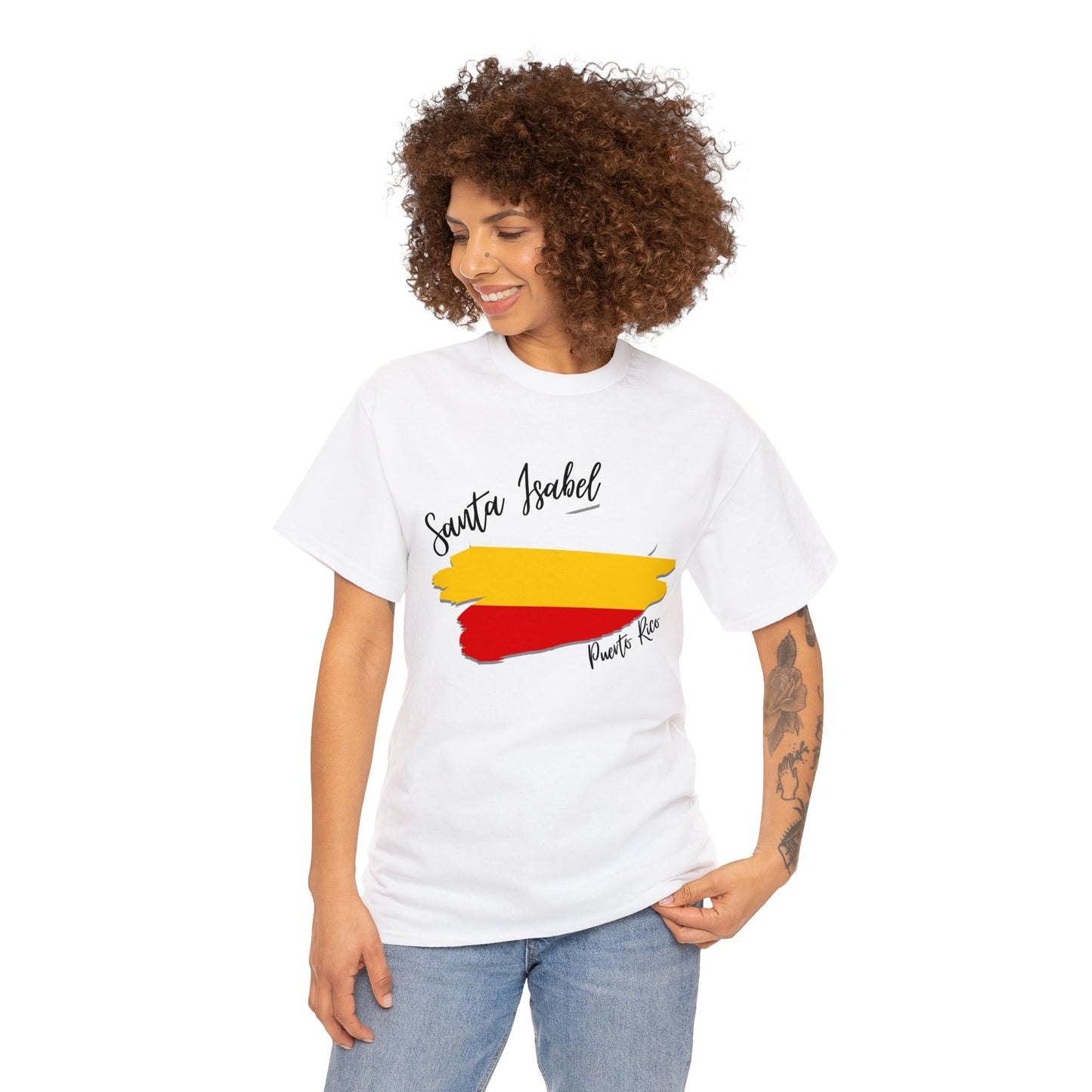 Santa Isabel/Pueblos de Puerto Rico/ Bandera/ Boricua/Camisas/ T shirt