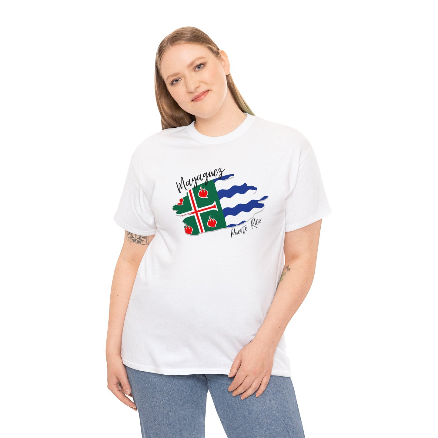 Mayaguez/Pueblos de Puerto Rico/ Bandera/ Boricua/Camisas/ T shirt