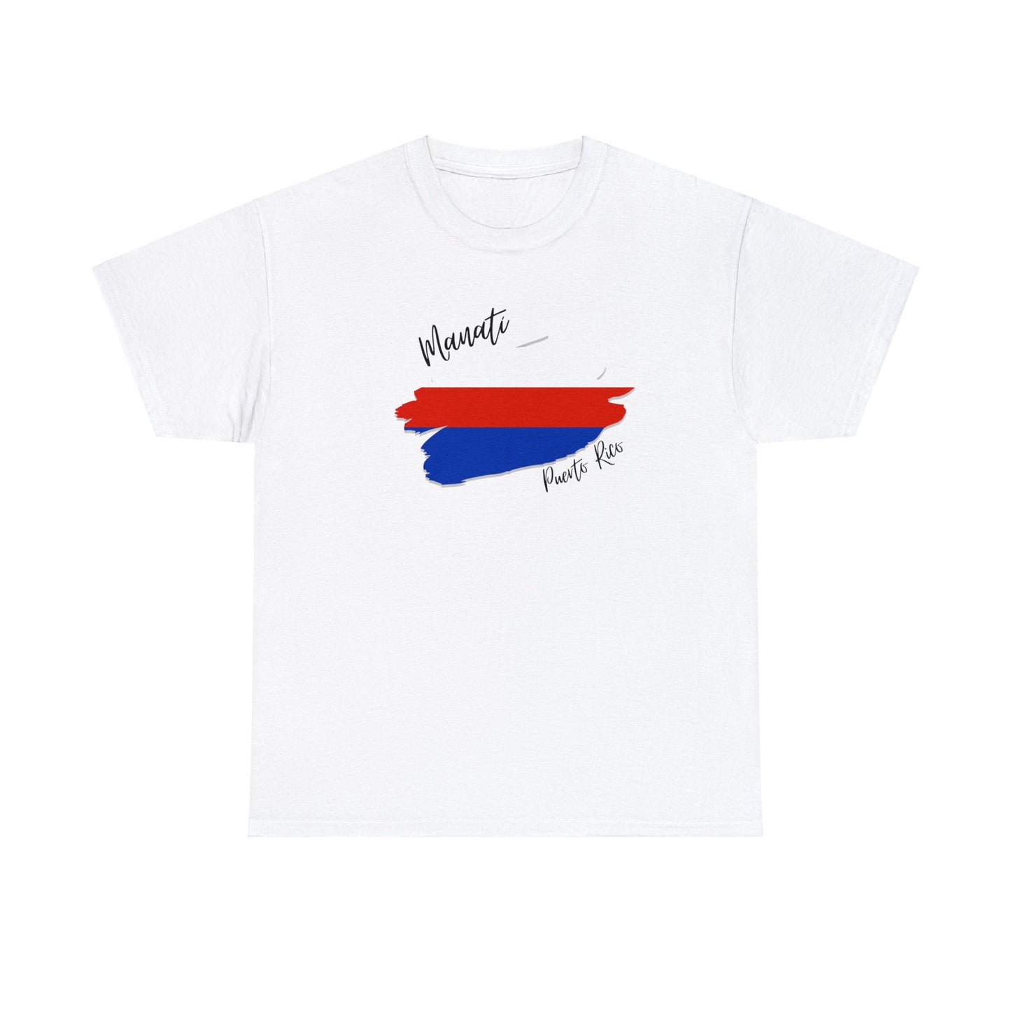 Manatí/ Pueblos de Puerto Rico/ Bandera/ Boricua/Camisas/ T shirt