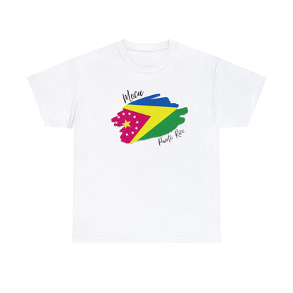 Moca/Pueblos de Puerto Rico/ Bandera/ Boricua/Camisas/ T shirt