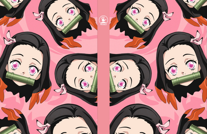 Forros Libretas Demon slayer Girls