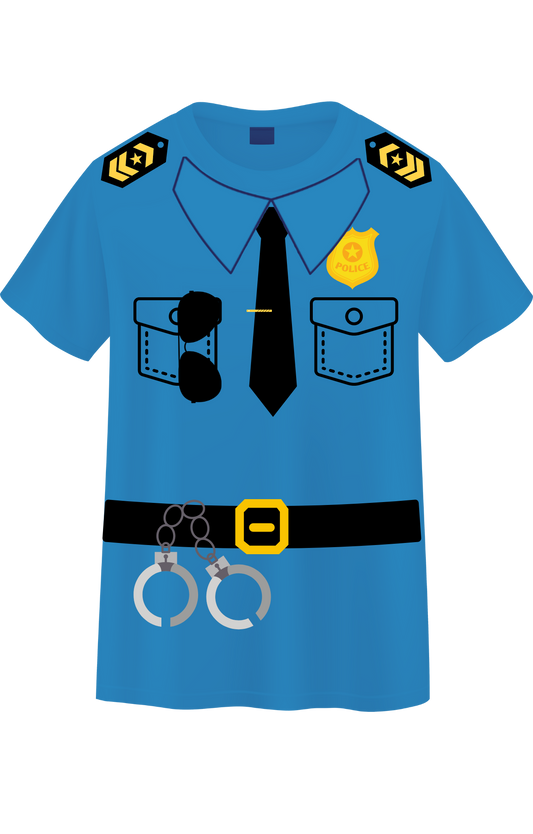 Tshirt Profesiones/Vocaciones: Policía