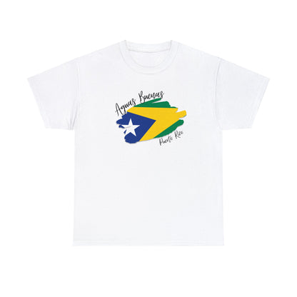 Aguas Buenas/ Pueblos de Puerto Rico/ Bandera/ Boricua/Camisas/ T shirt