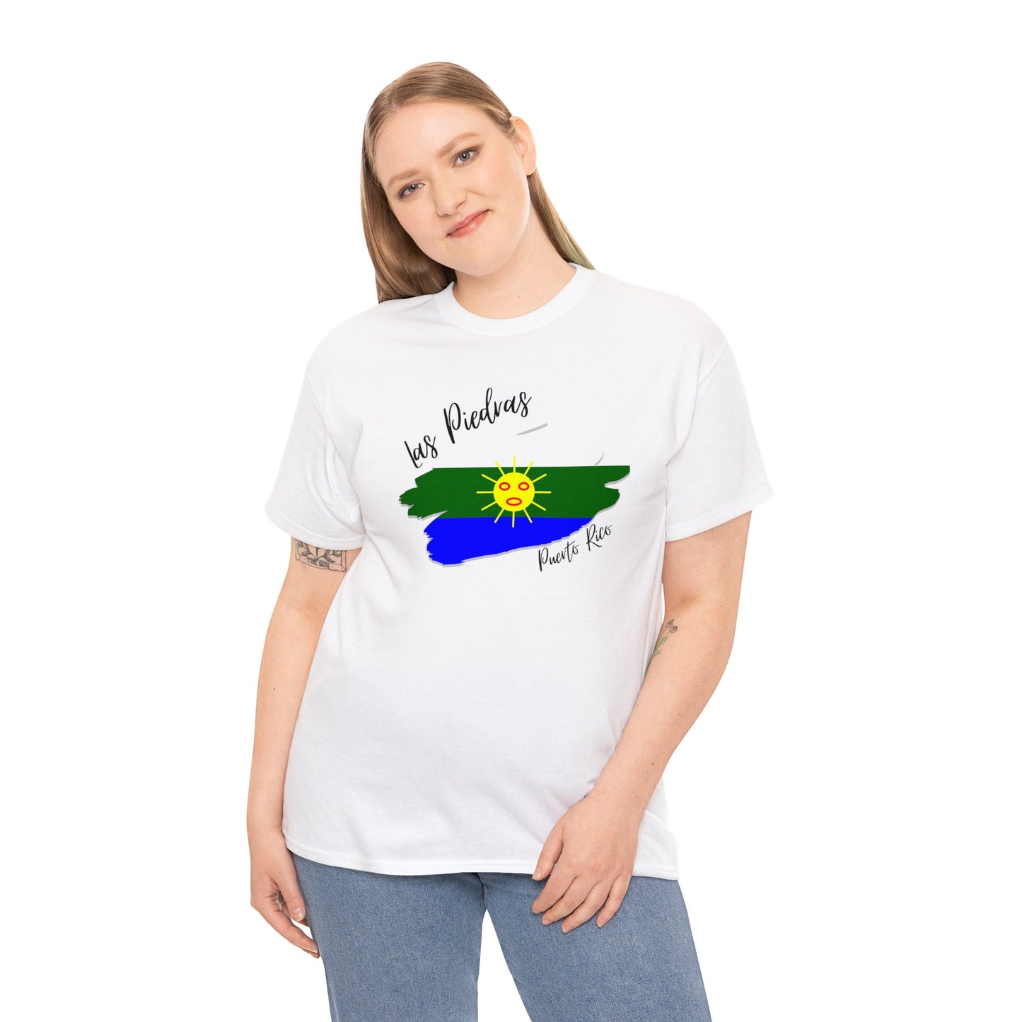 Las Piedras/ Pueblos de Puerto Rico/ Bandera/ Boricua/Camisas/ T shirt