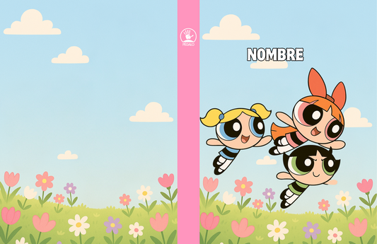 Forros Libretas Power Puff