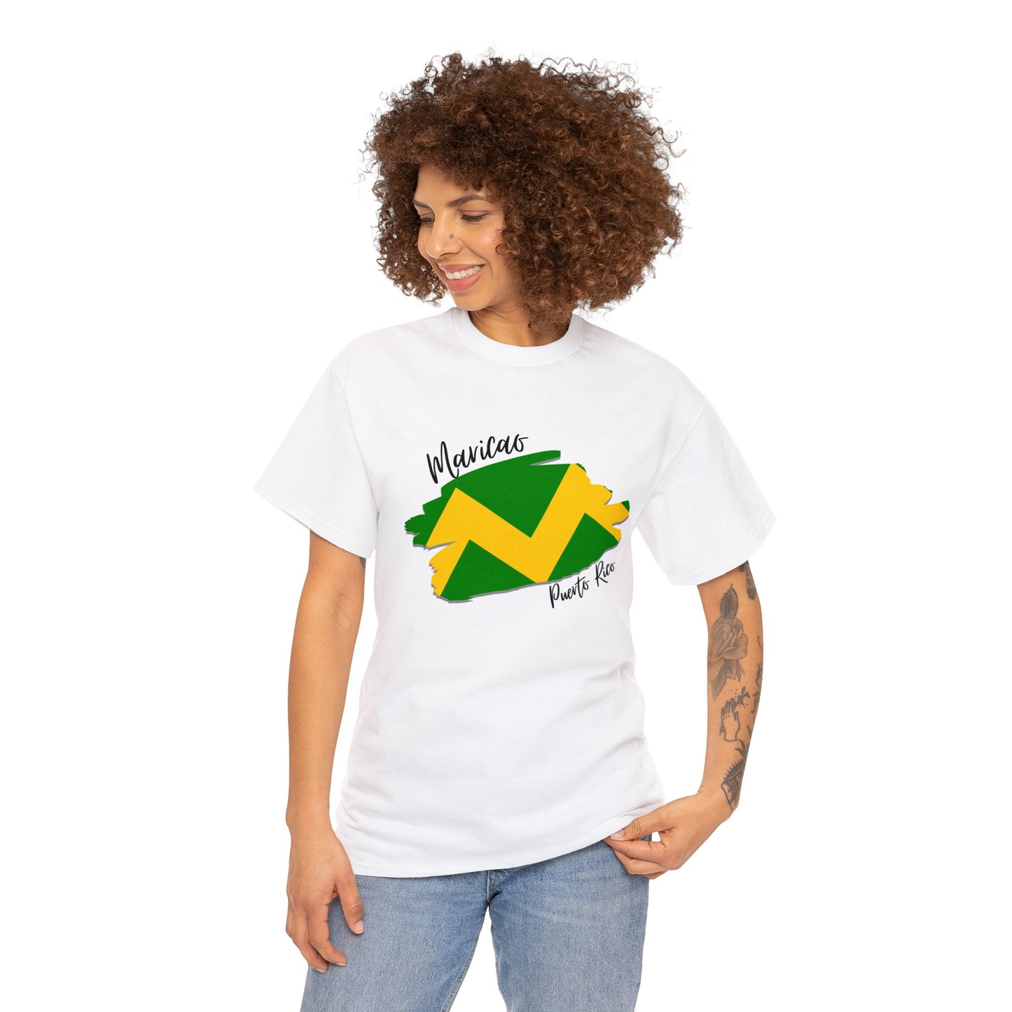 Maricao/ Pueblos de Puerto Rico/ Bandera/ Boricua/Camisas/ T shirt