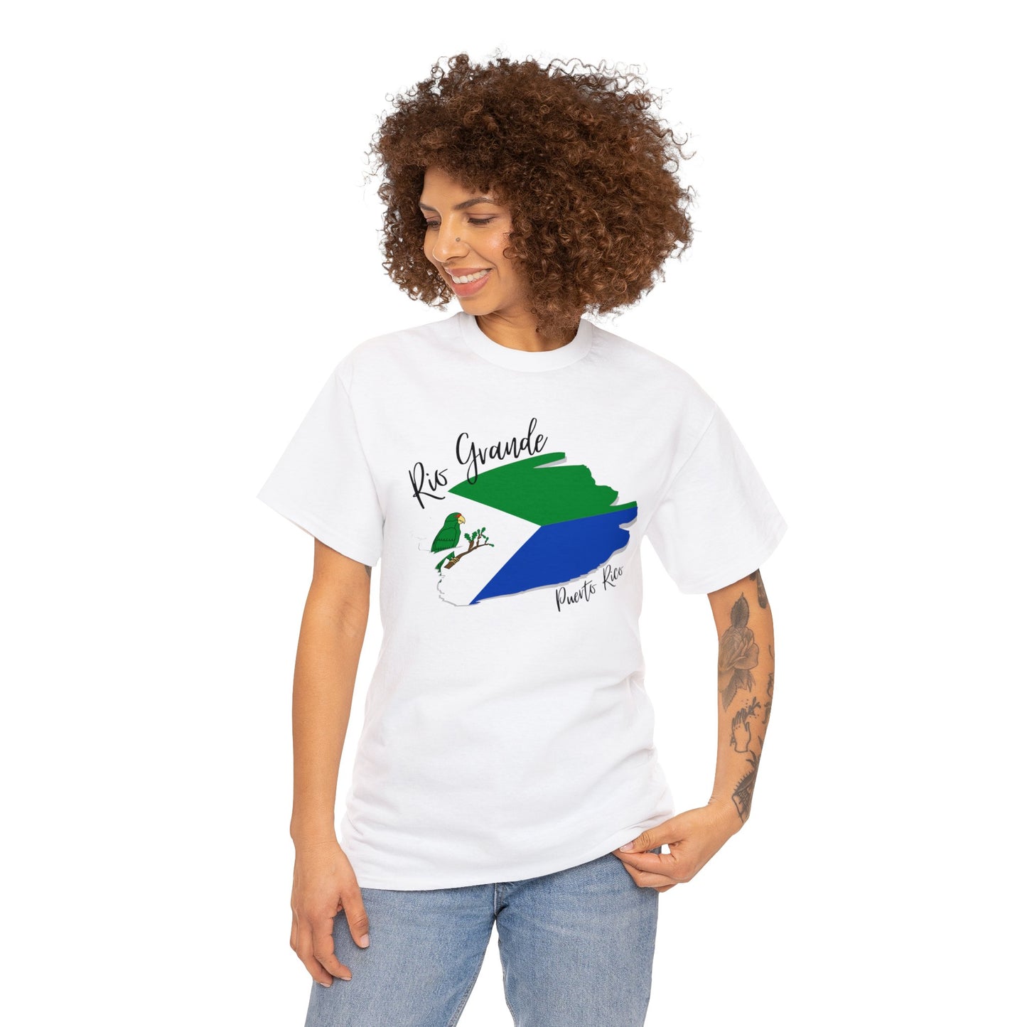 Rio Grande /Pueblos de Puerto Rico/ Bandera/ Boricua/Camisas/ T shirt