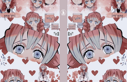 Forros Libretas Demon slayer Girls