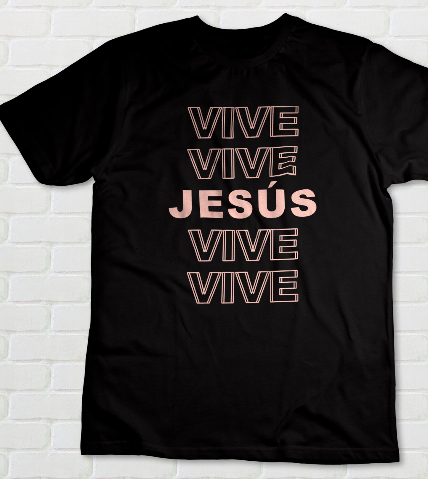 Camisa Cristiana: Vive Vive Jesús