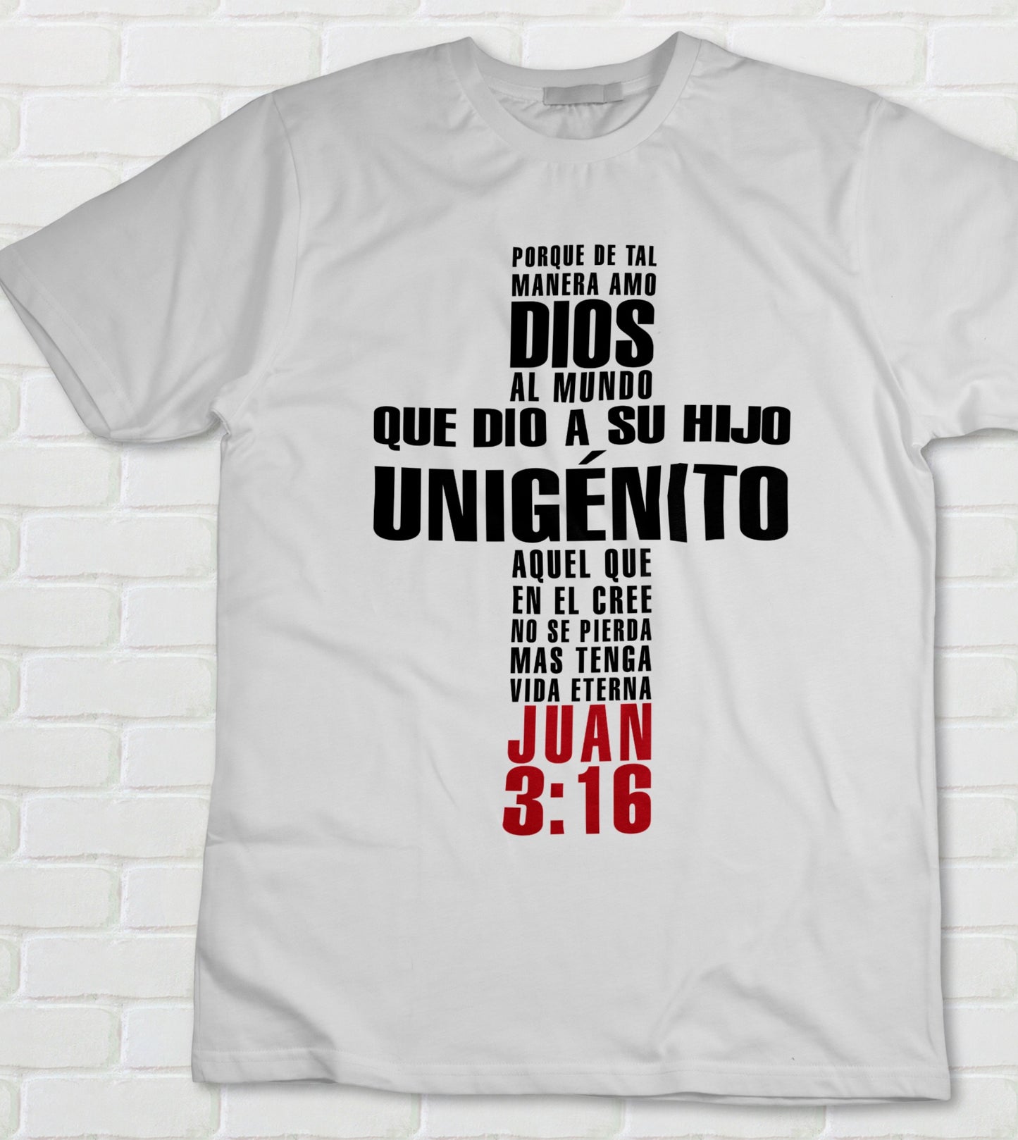 Camisa Cristiana Cruz con nombres