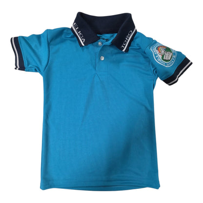 Polo Angelica Toro Azul Turquesa