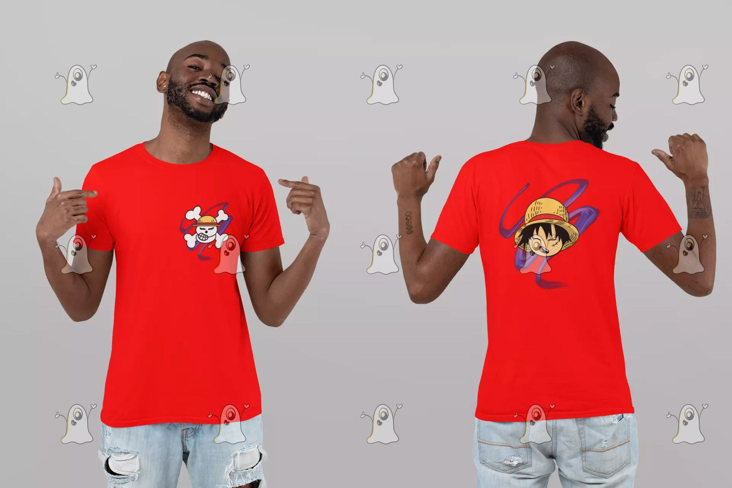 T shirt Anime Originals: Luffy