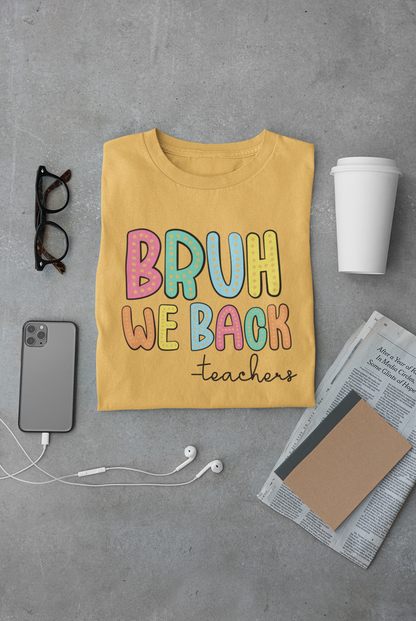 Camisas Maestros "bRUH WE ARE bACK"