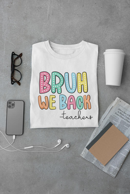 Camisas Maestros "bRUH WE ARE bACK"